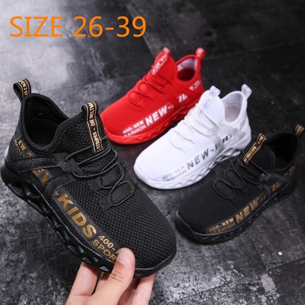 Kid's Fashion Sneakers Boys Outdoor Walking Jogging Shoes Casual Sports Running
