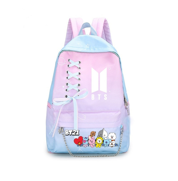 Wish shop bts backpack