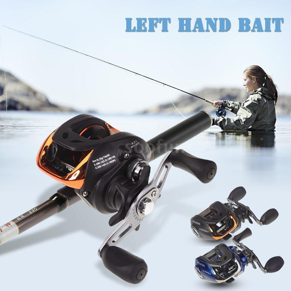 Lixada AF103 10+1BB Ball Bearings Right Hand Bait Casting Fishing Reel High  Speed 6.3:1