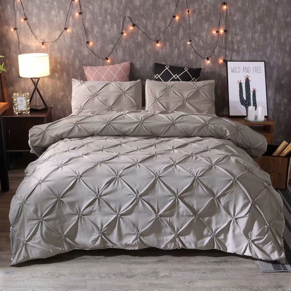 luxury grey duvet set