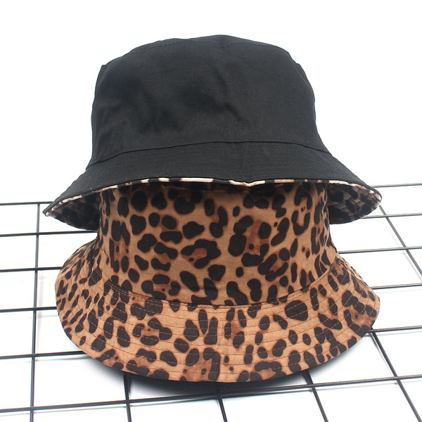 animal print sun hat