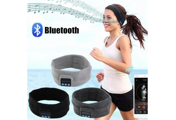 New Wireless Bluetooth Sports Headband Headphones Run Gym Sleep Music  Headset | Wish