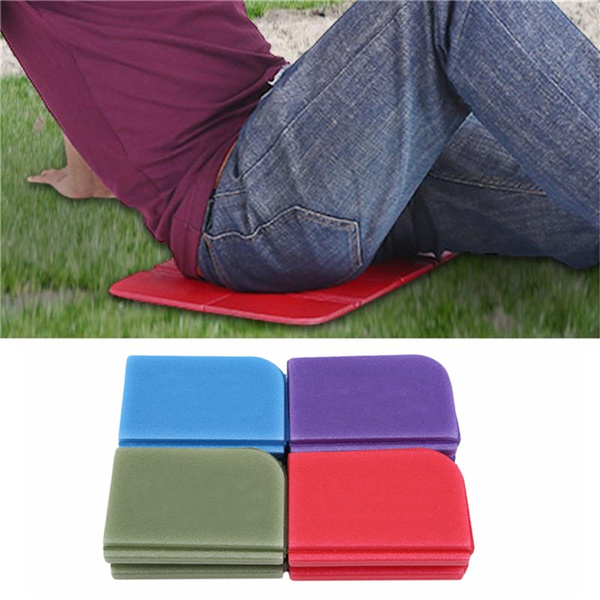 1pc Portable Foldable Camping Mat Seat Cushion, Waterproof Foam