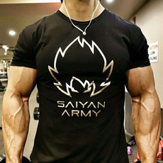 supersaiyan, trainingshirt, Shirt, Elastic