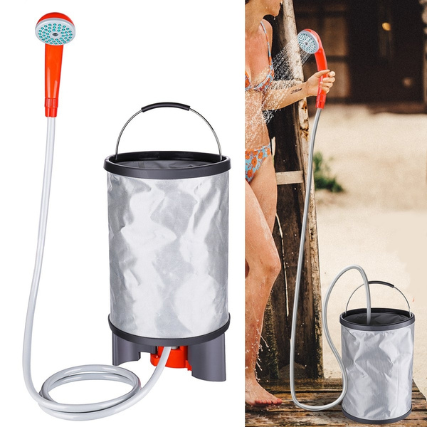 Multifunction Camping Shower Electric Outdoor Kit For Travel Car Washing Hiking Flowering Plants Watering Wish Multifunction Camping Shower Electric, Portable Outdoor Shower Kit