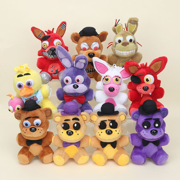 8 Styles 18cm FNAF Plush Toys Five Nights At Freddy's 4 Freddy Bear Chica Bonnie  Foxy Plush Stuffed Toy Doll for Kids Xmas Gifts - Price history & Review