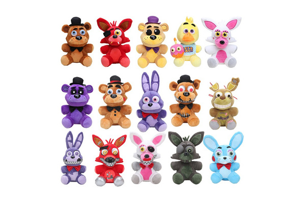 New Arrive】FNAF Five Nights At Freddy's Security Breach Plush Toy Stuffed  Animal Foxy Doll Gifts For Girls Boys