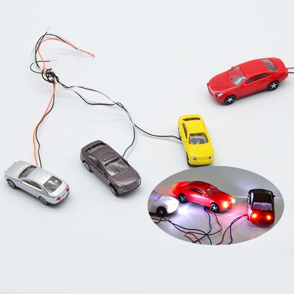 FFD6 EDDE RC Model LED Genuine Car Model LED Car Model Light Toy Car Headlight 