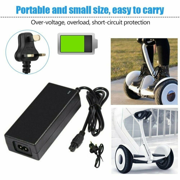 Plug Charger Power Adapter for Segway Swegway Hoverboard Balance