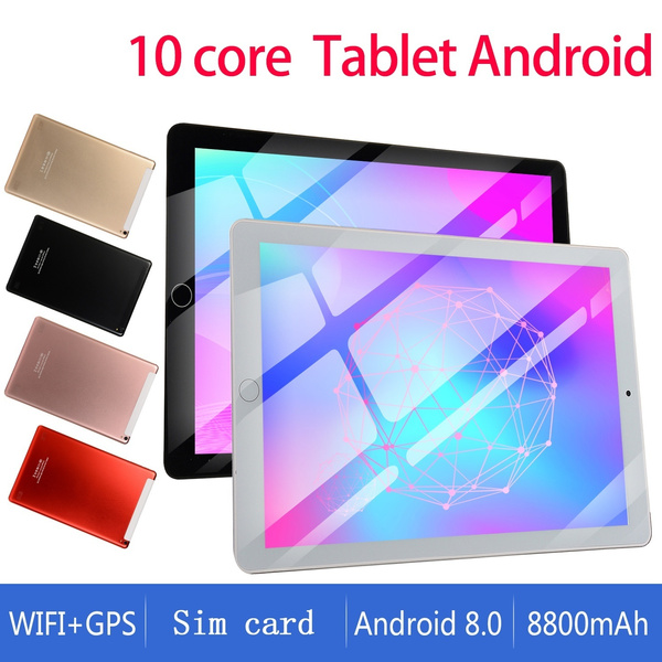 tablet android 8.0 6G+128G ten core 10.1 inch 1960*1080 wifi dual sim
