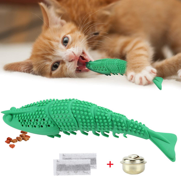 Interactive cat toothbrush best sale