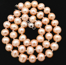 pink, necklace18, Jewelry, pearls