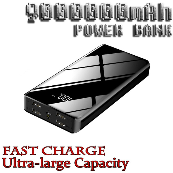 50000mAh Backup External Battery USB Power Bank Pack Charger for Cell Phone