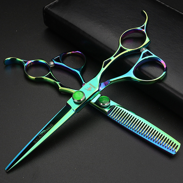 6 Inch Aurora High Quality Barber Cutting Scissors and Thinning ...