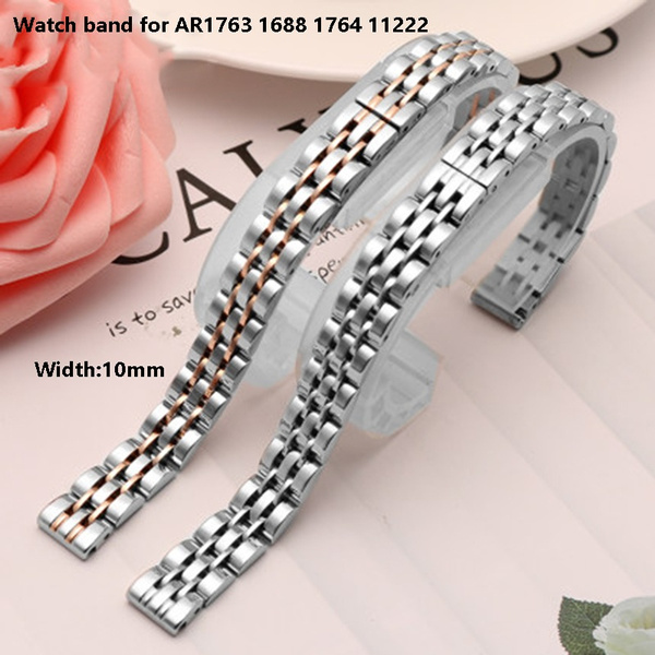 10mm 12mm 14mm 16mm Metal Strap for Men Women Replacement Bracelet Solid Watch  Band Thin Stainless Steel Wrist Band Accessories - AliExpress