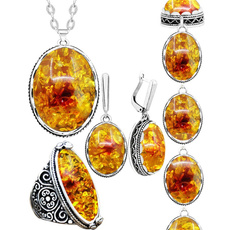 amber, Antique, syntheticamberring, Fashion