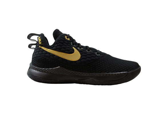 nike lebron witness 3 black gold