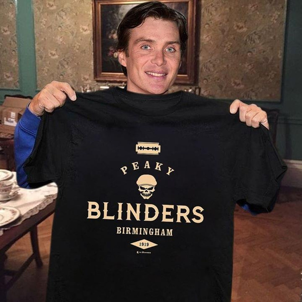 peaky blinders skull t shirt