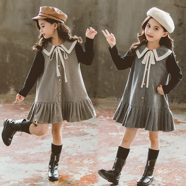 Preppy 2025 girls dresses