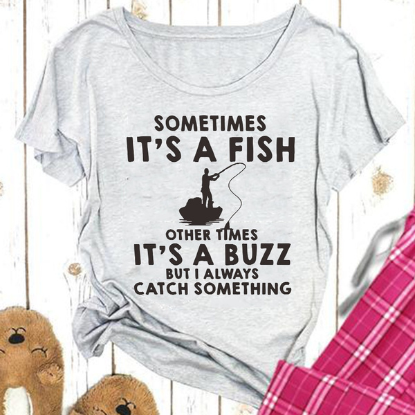 Funny Drinking Fishing,short sleeves T-Shirt,Fashion T Shirts for