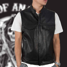 Vest, Fashion, Waist Coat, leather