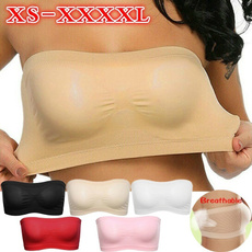 New Women's Fashion Seamless Strapless Soft Anti Expose High Elastic Wrapped Invisible Strapless Chest Wraps Tube Tops