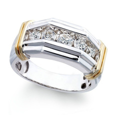 DIAMOND, 18 k, Engagement, sterling silver