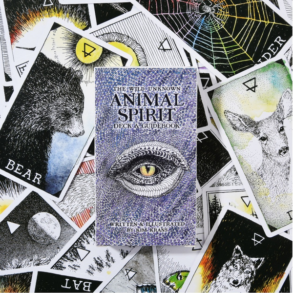 The Wild Unknown Animal Spirit Tarot Cards Deck 63Pcs English Tarot Deck for Family Party | Wish The Wild Unknown Animal Spirit Tarot Cards Deck 63Pcs English Tarot Deck for Family Party | Wish