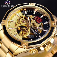 Steel, automaticmechanicalwatch, Stainless Steel, Mens Accessories