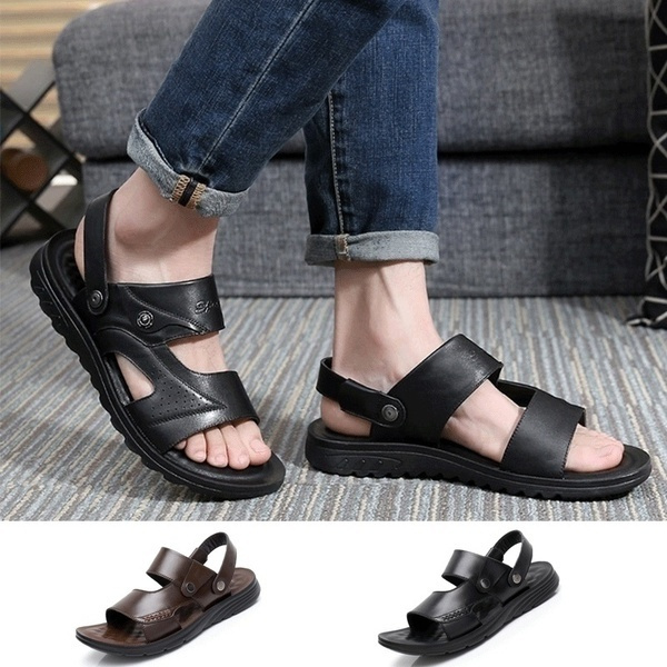 Are The Men's Dress Sandals In? How To Wear Men's Dress Sandals? - The  Jacket Maker Blog