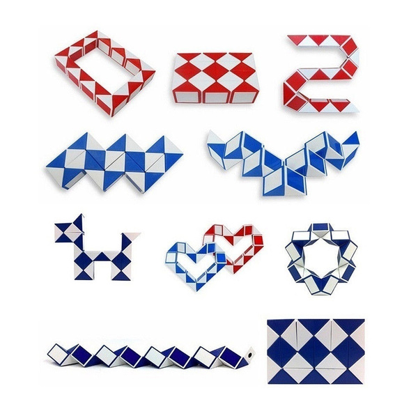 triangle snake puzzle toy