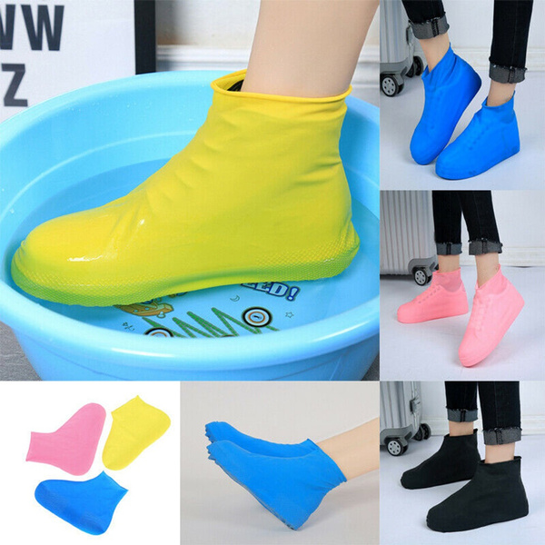 rain boots over shoes womens