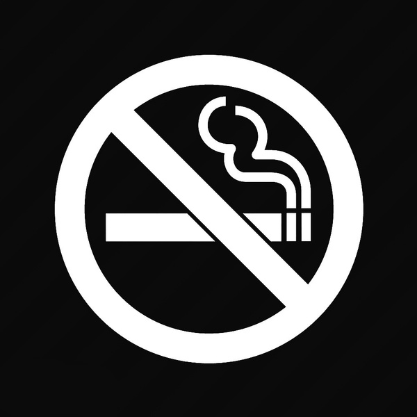 Xsgg Sticker No Smoking Symbol Decal Sticker Business Warning Sign Car Decal Car Stickers Window Decal Wall Sticker Decal Sticker Car Truck Window Die Cut Vinyl 15x15 Cm Black Wish