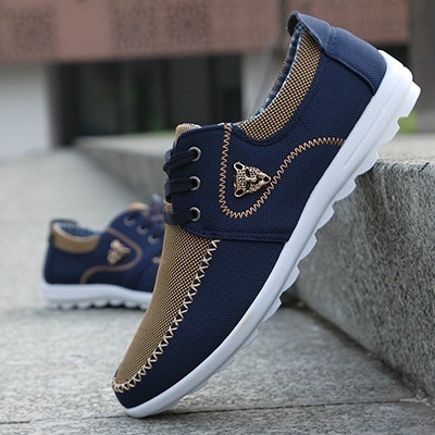 Size 38-46 Fashion Men Casual Shoes Canvas Botas Comfortable Sneakers