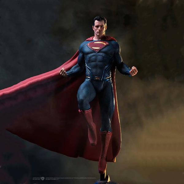 DC Superman Figure Justice League Action Figure Super Man PVC Collectible Model