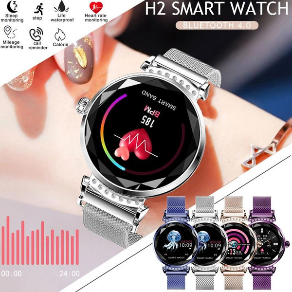 Fashion Smart Watch Women Watches Heart Rate Monitor Call Reminder