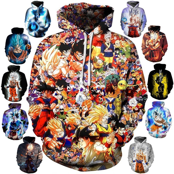 Wish dragon ball z hoodie Clearance