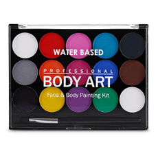 art, bodypainting, facecolor, humanbody