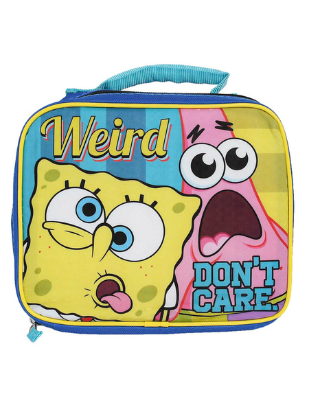 Spongebob Squarepants & Patrick Insulated Lunch Bag Funny Face