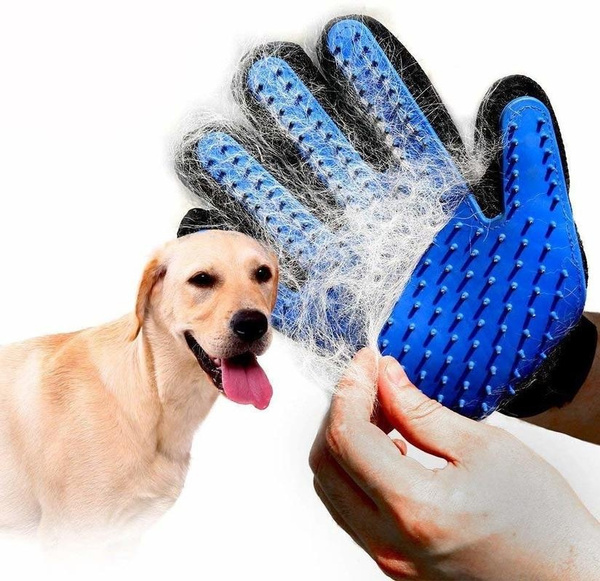 Dog fur clearance mitt