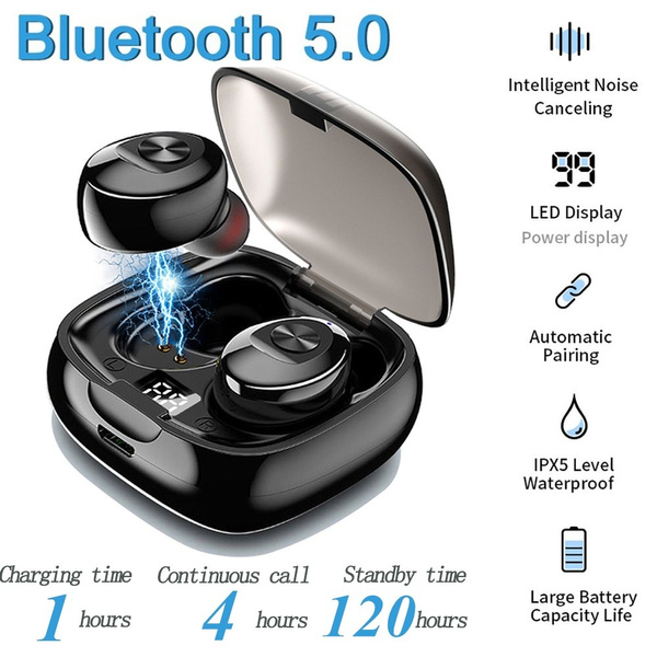 XG8 Noise Reduction Stereo Wireless TWS Bluetooth Earphones LED Display Headset Waterproof Mini Earbud Dual Headphones fone de ouvido bluetooth