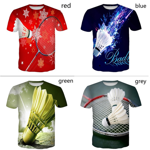 T shirt hot sale badminton