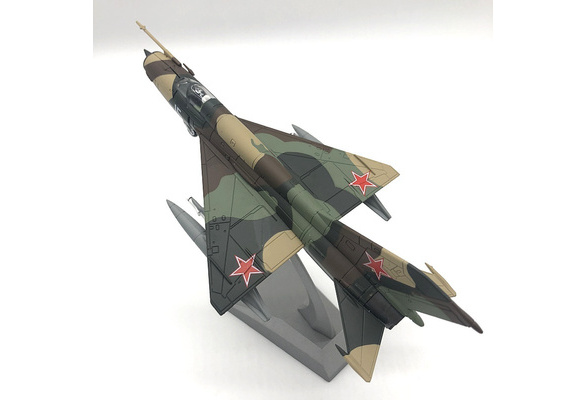 1/72 Scale MiG-21 Fighter Model Diecast Alloy Plane Gift Kids Collection