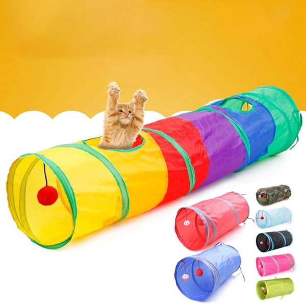 foldable cat tunnel