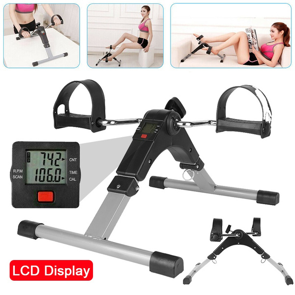 Mini Exercise Bike Under Desk Bike Pedal Exerciser Foot Cycle Arm