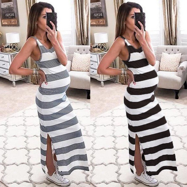 Tight white hotsell maternity dress