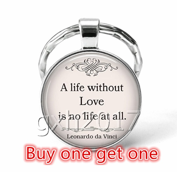  Da Vinci Quote Pendant Necklace Or Key chain