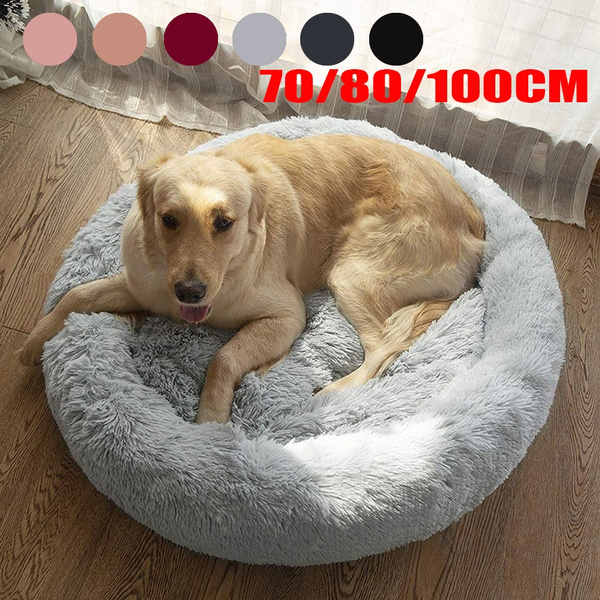 extra large fluffy dog beds