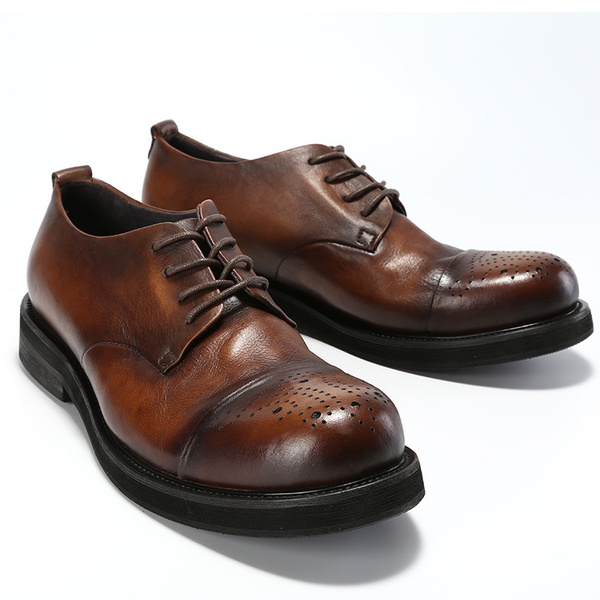 vintage leather shoes mens