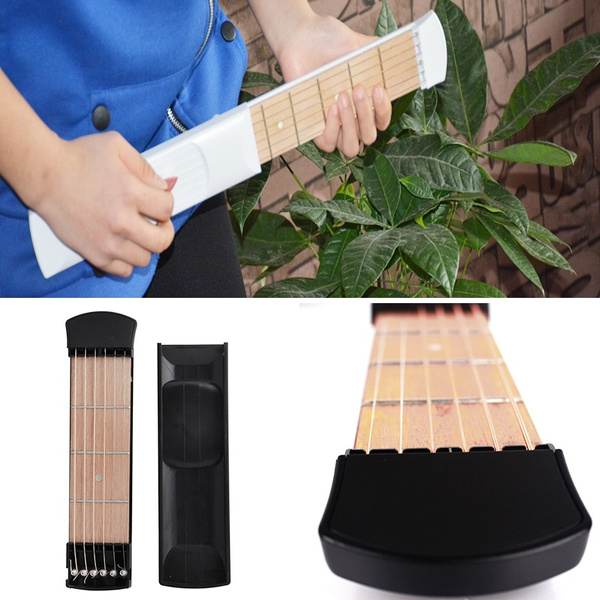 4 Fret/6 Fret Mini Portable Guitar Practice Tool Guitar Chord Learning Tool Guitar Chord